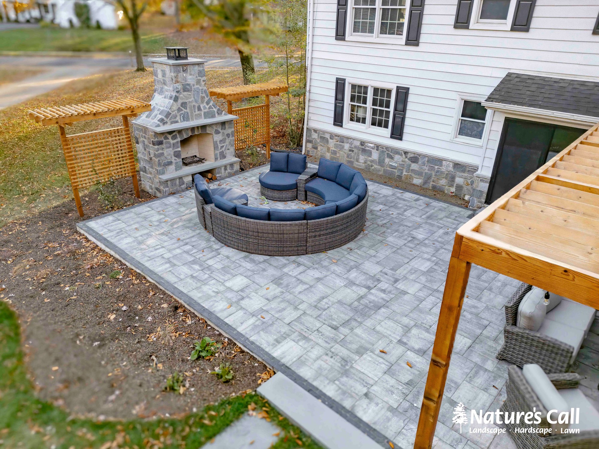 Nature's Call Landscaping hero — premium outdoor living in Northern Delaware